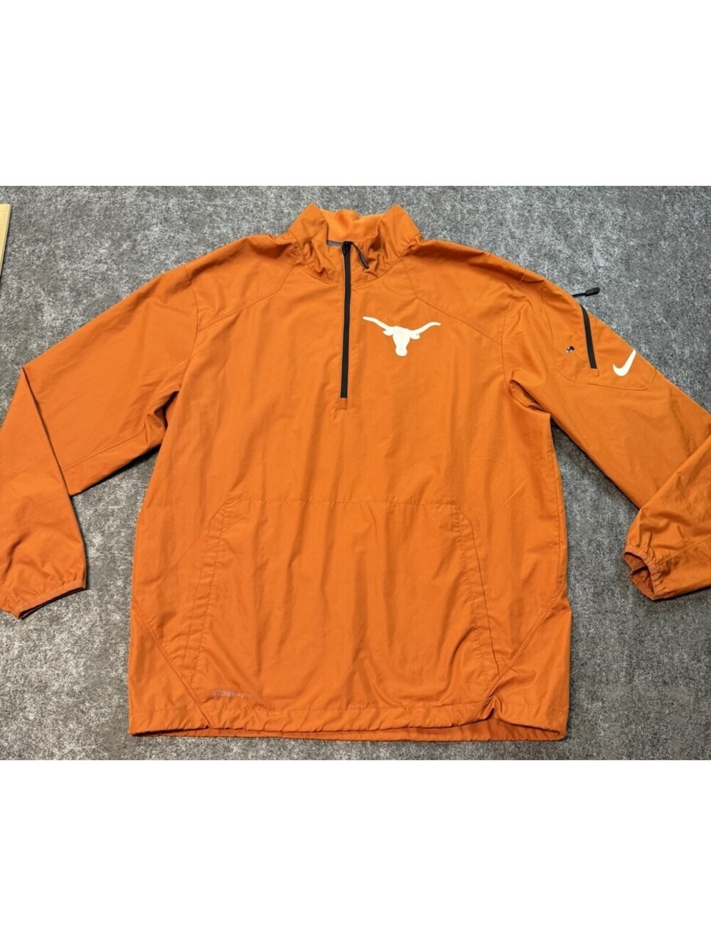 Nike Storm-FIT Texas Longhorns 1/4 Zip Pullover Jacket Orange Men’s M
